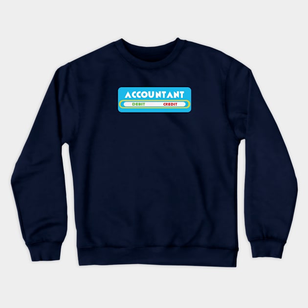 Accountant Crewneck Sweatshirt by AJ Designz